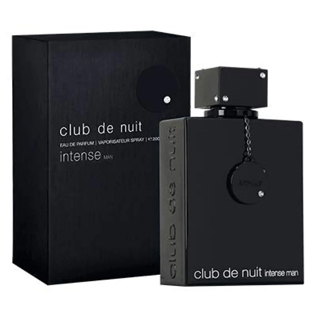 Armaf Club de Nuit Intense 3.6oz EDT for men – bold woody scent with lemon, blackcurrant, rose, birch, and musk notes.