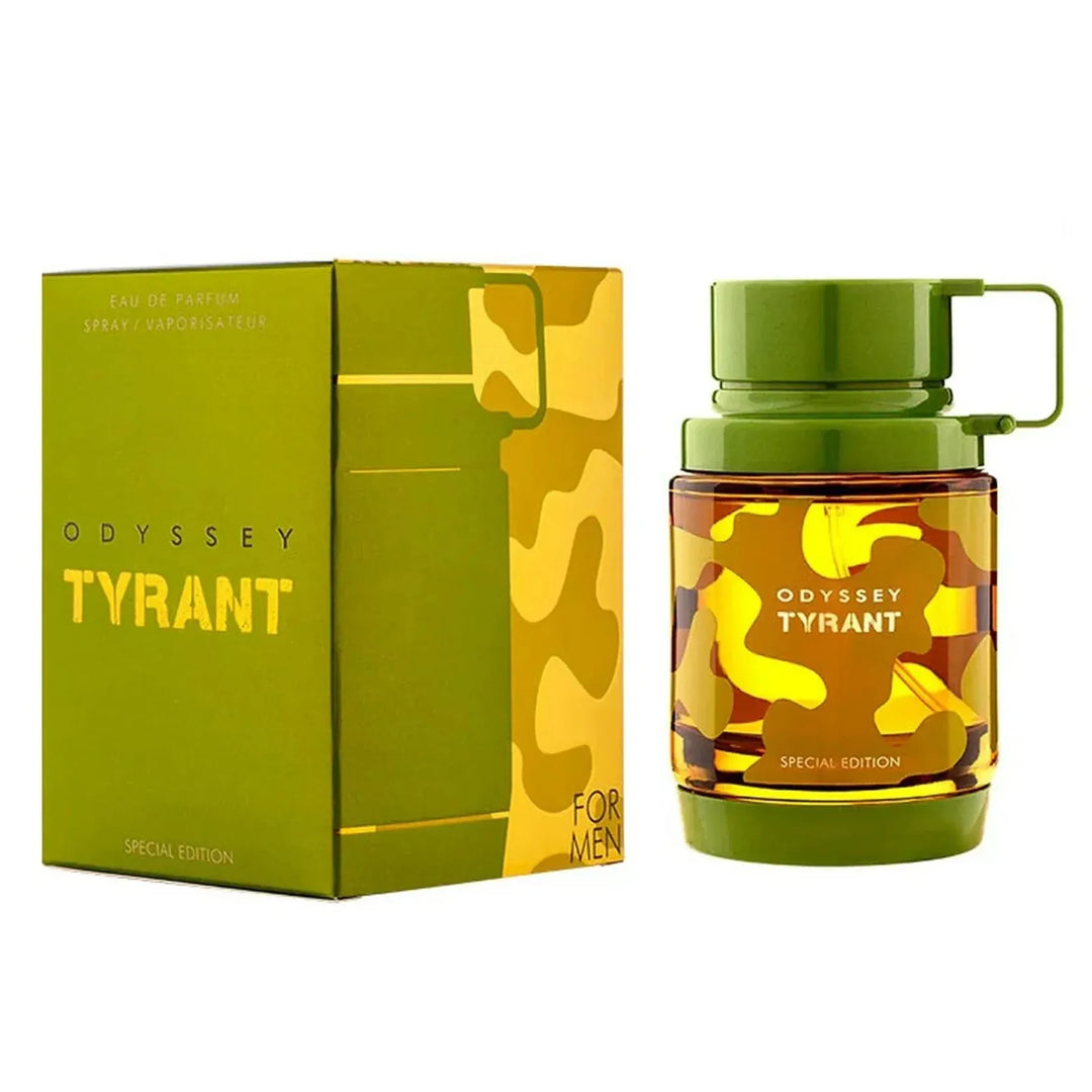 Armaf Odyssey Tyrant 3.4 Edp U bottle with citrus, pepper, lavender & woody notes – a long-lasting top perfume for men