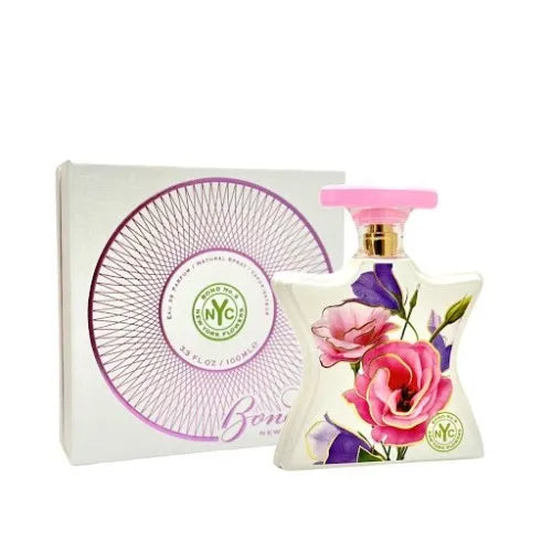 Bond No 9 New York Flowers 3.3 Edp L bottle with blooming floral notes – a favorite floral perfume for ladies.