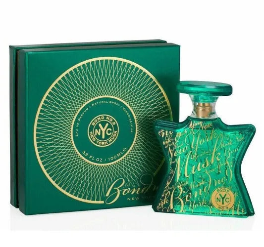Bond No 9 New York Musk 3.3 Edp M bottle – popular scent, high quality perfume, signature scent for men.