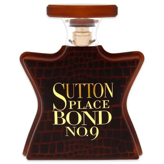 Bond No 9 Sutton Place 3.4 EDP U – high-quality unisex perfume with bergamot, pineapple, and leather notes in a stylish bottle.