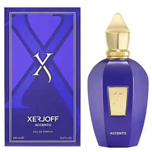 Xerjoff Accento 3.4oz – unisex perfume with pineapple, jasmine, amber, and vanilla notes