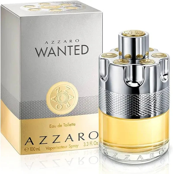 Azzaro Wanted long lasting perfume bottle
