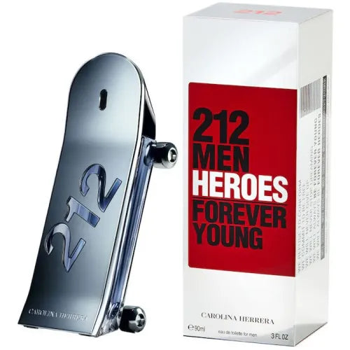 Carolina Herrera 212 Heroes Forever Young 3.0oz EDT – long lasting fruity woody perfume for men