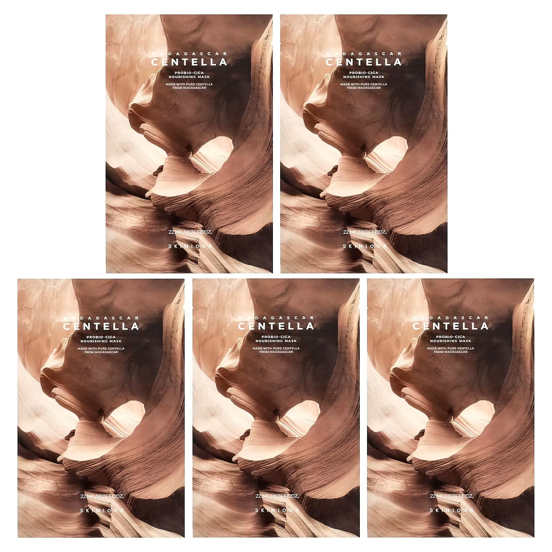 Centella Madagascar Probio-Cica Nourishing Mask hydrating and calming sheet mask with Probiome Complex