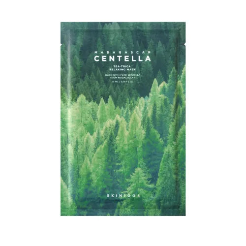 Centella Madagascar Tea-Trica Relaxing Mask calming sheet mask for oily and acne-prone skin