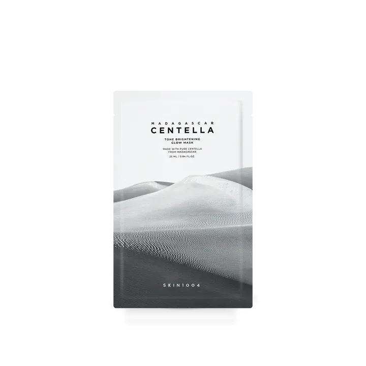 Centella Madagascar Tone Brightening Glow Mask sheet mask for radiant glowing skin