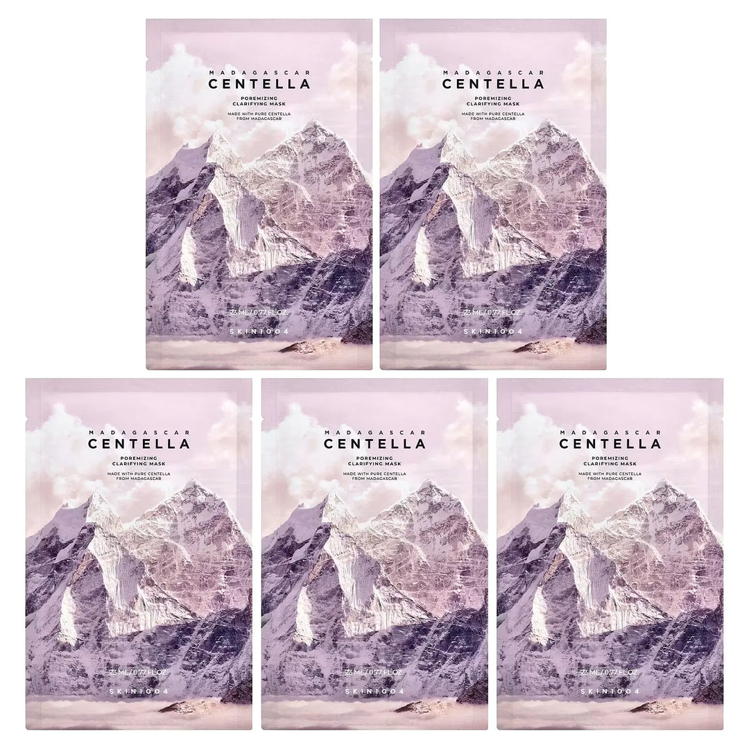 Centella Madagascar Poremizing Clarifying Mask pore refining sheet mask for smooth balanced skin