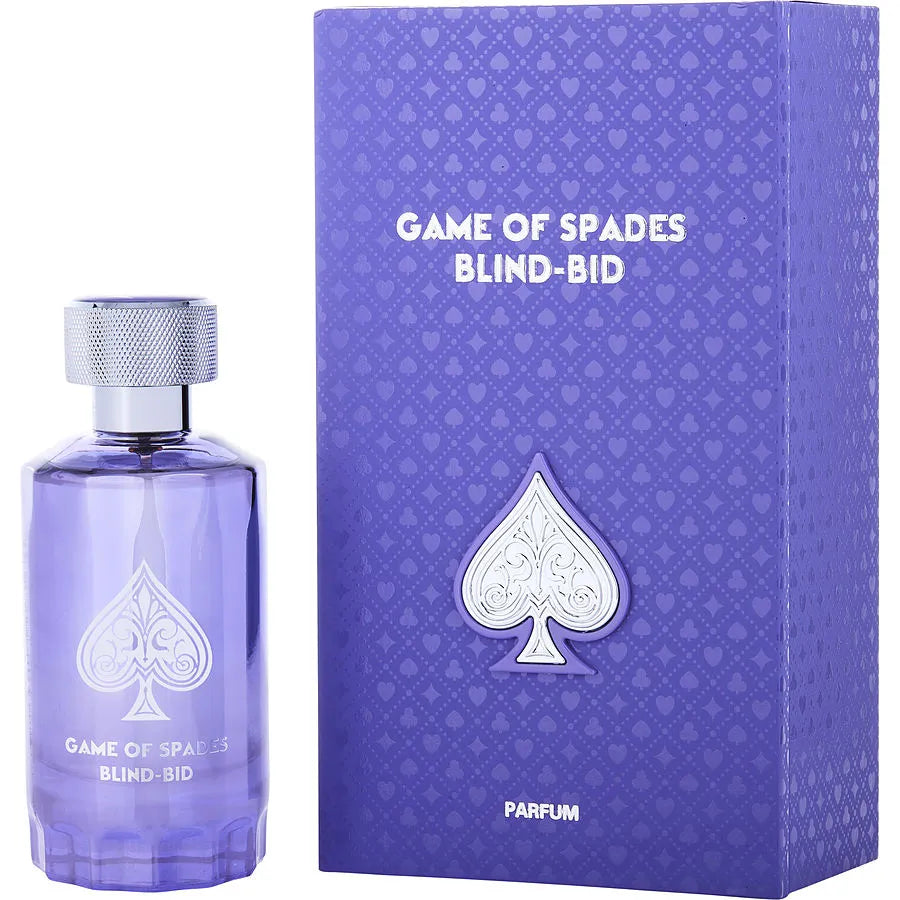 Jo Milano Game of Spades Blind Bid 3.4oz EDP – fresh floral unisex perfume with oud and vanilla notes