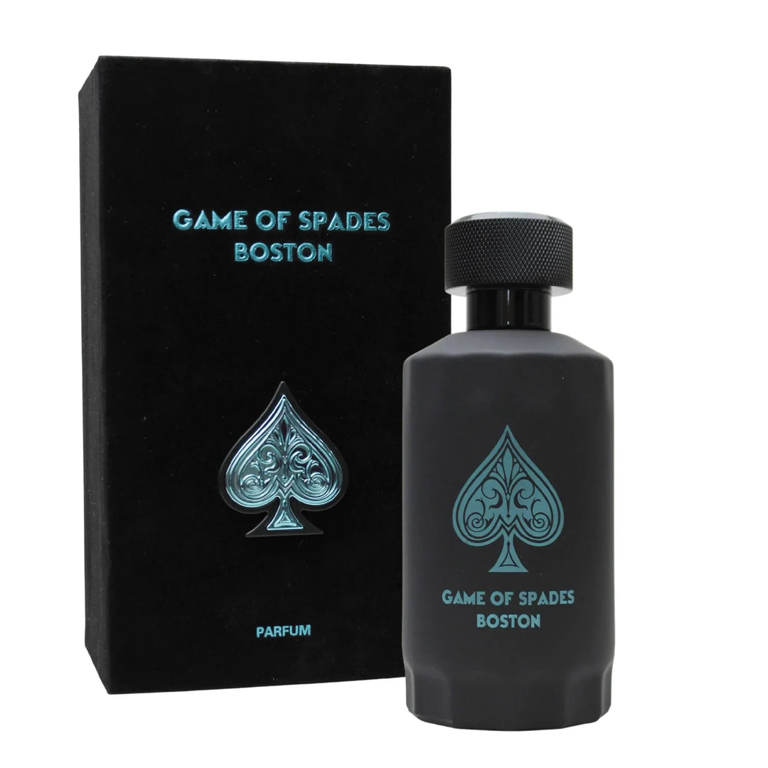 Jo Milano Game of Spades Boston 3.4oz EDP U – fresh unisex perfume with pineapple and woody notes
