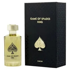 Jo Milano Game of Spades King 3.4oz EDP – best scent for men with fresh citrus, fruity, vanilla, and amber notes