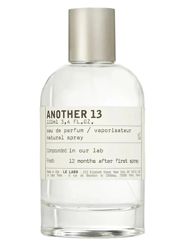 Le Labo Another 13 3.4 Edp U bottle – high quality unisex perfume, favorite scent with ambroxan and musk notes.