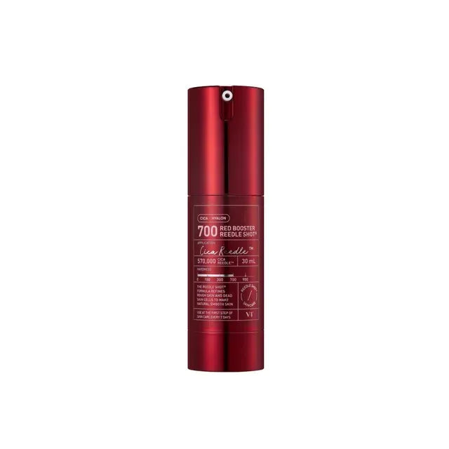 VT Red Booster Reedle Shot 700 30ml skin renewing serum for smooth radiant texture