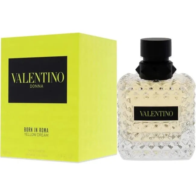 Valentino Donna Born in Roma Yellow Dream 3.4oz EDP – long lasting citrus floral perfume for women