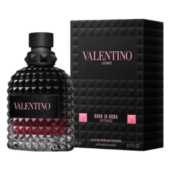 Valentino Uomo Born in Roma Intense 3.4oz EDP – long lasting amber fougere perfume for men